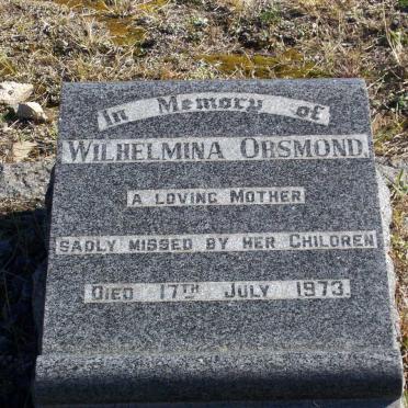 ORSMOND Wilhelmina -1973