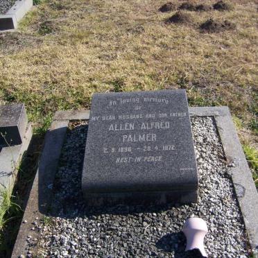 PALMER Allen Alfred 1896-1972