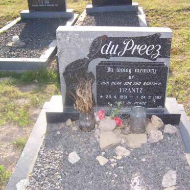 PREEZ Frantz, du 1961-1982