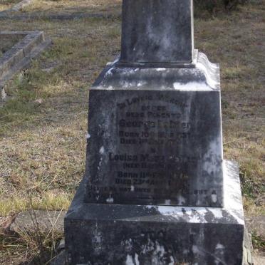 PALMER George 1837-1912 &amp; Louisa Mary HAYWARD 1846-1923