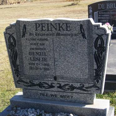 PEINKE Denzil Leslie 1950-1999