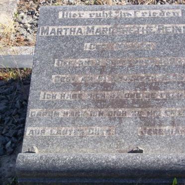 PEINKE Martha Margaretha nee MULLER 1882-1945