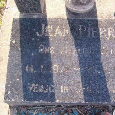 PLOOY Jean Pierre, du 1978-1978