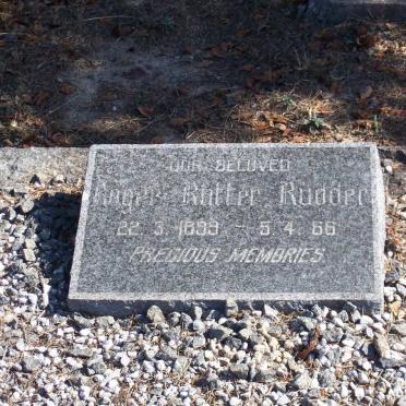 RUDDER Roger Rutter 1899-1966