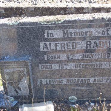 RADUE Alfred 1889-1946