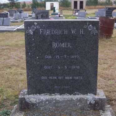 RÖMER Friedrich W.H. 1899-1970