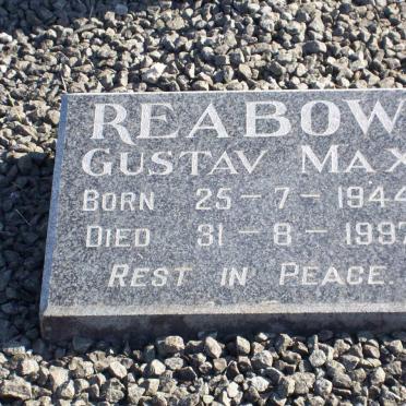REABOW Gustav Max 1944-1997
