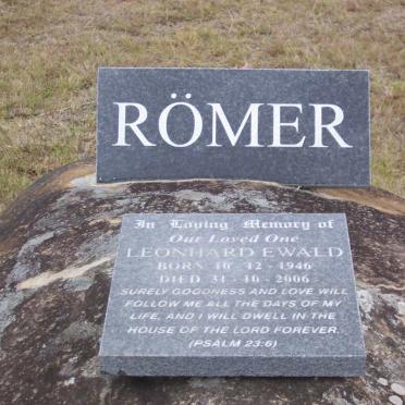 RÖMER Leonhard Ewald 1946-2006