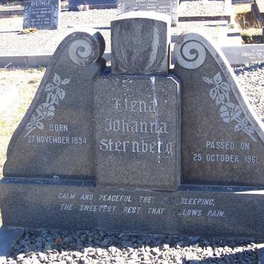 STERNBERG Elena Johanna 1894-1961
