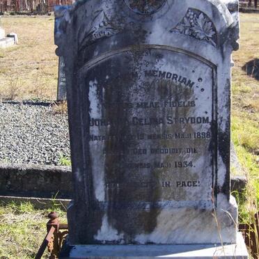 STRYDOM Johanna Gelina 1898-1934
