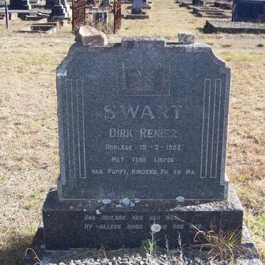 SWART Dirk Renier -1952