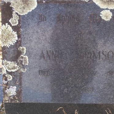 THOMSON Anne -1966