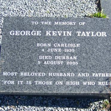 TAYLOR George Kevin 1935-2005