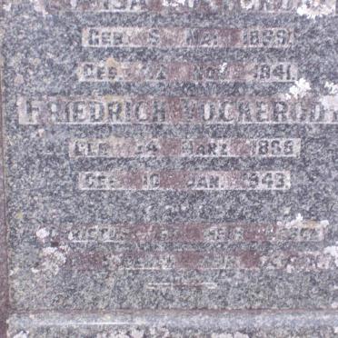 VOCKERODT Friedrich 1869-1948 &amp; Louisa 1869-1941
