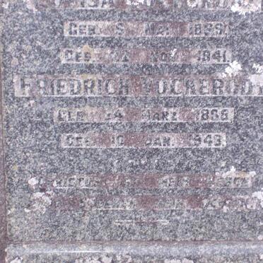 VOCKERODT Friedrich 1869-1948 &amp; Louisa 1869-1941