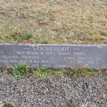 VOCKERODT Joseph Werner 1956-1956