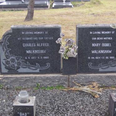 WALKINSHAW Charles Alfred 1917-1969 &amp; Mary Isobel 1924-1989