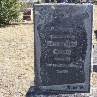 WAGENAAR Catharina Maria nee GROBLER 1882-1935