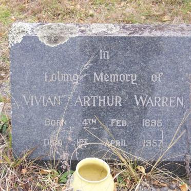 WARREN Vivian Arthur 1895-1957
