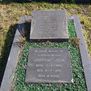 WHITFIELD Saul Solomon 1892-1965 &amp; Josephine Julia 1900-1971
