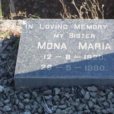 ? Mona Maria 1920-1980