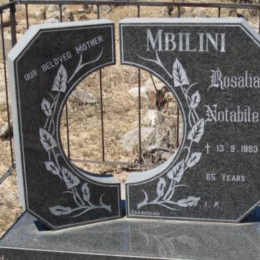 MBILINI Rosalia Notabile -1983