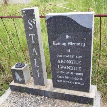 STALI Abongile Lwandile 1985-2004