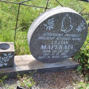 MAPUKATA Lillian 1919-1987