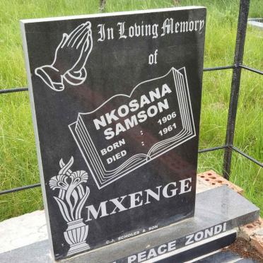 MXENGE Nkosana Samson 1906-1961