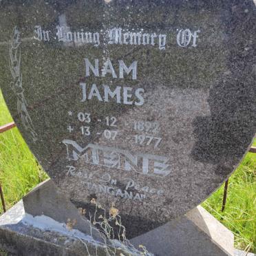 MENE Nam James 1892-1977