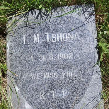 TSHONA T.M. -1982
