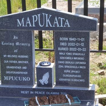 MAPUKATA Mpucuko 1940-2022
