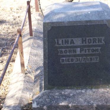 HORN Lina nee PITON -1917