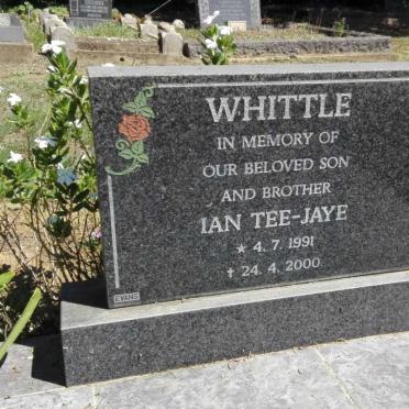 WHITTLE Ian Tee-Jaye 1991-2000