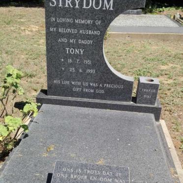 STRYDOM Tony 1951-1993