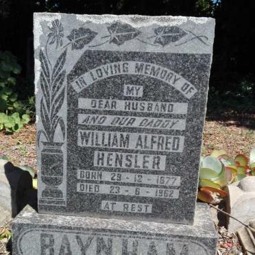BAYNHAM William Alfred Hensler 1877-1962