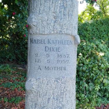 DIXIE Mabel Kathleen 1887-1952