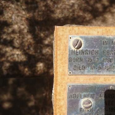 WEDEMANN Heinrich Ferdinand 1890-1973