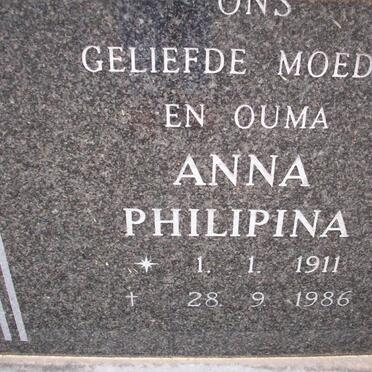 ALLERS Anna Philipina 1911-1986