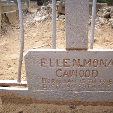 CAWOOD Ellen Mona 1916-1917
