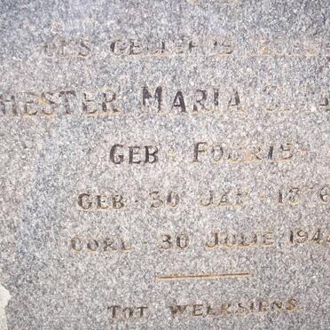 CLAASSEN Hester Maria nee FOURIE 1876-1943