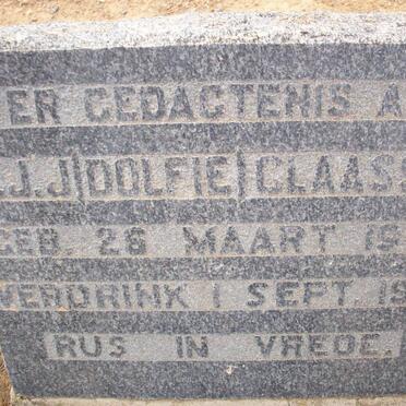 CLAASSEN C.J.J. 1940-1950