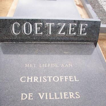 COETZEE Christoffel De Villiers 1942-1999