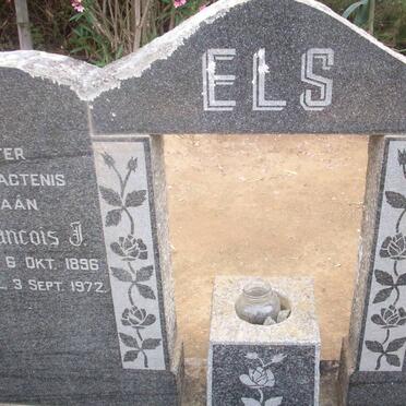 ELS Francois J. 1896-1972 &amp; Elizabeth Catharina Louisa DAVIS 1900-1965