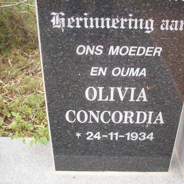 ERASMUS Olivia Concordia 1934-