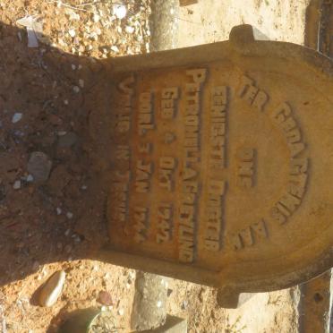 GREYLING Petronella 1942-1942