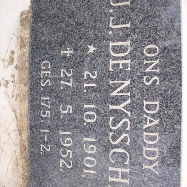 NYSSCHEN J.J., de 1901-1952