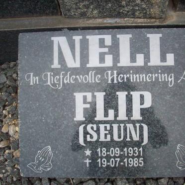 NELL Francois Lodewicus 1903-1966 &amp; Anna Jacoba 1903-1982 :: NELL Flip 1931-1985