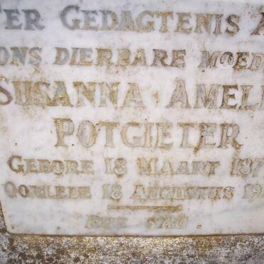 POTGIETER Susanna Amelia 1879-1935