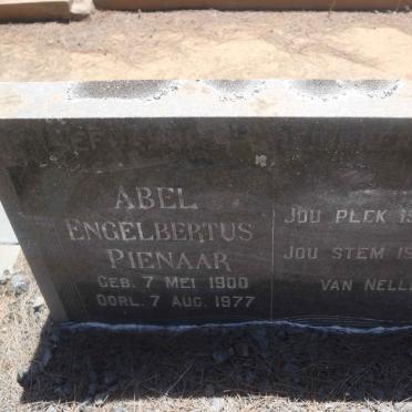 PIENAAR Abel Engelbertus 1900-1977